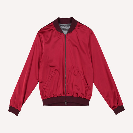 Bomber Jacket // Red (S)