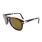 714 Iconic Folding Sunglasses // Havana + Brown Polarized