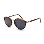 Round Combo Evolution Sunglasses // Tortoise Brown + Gray