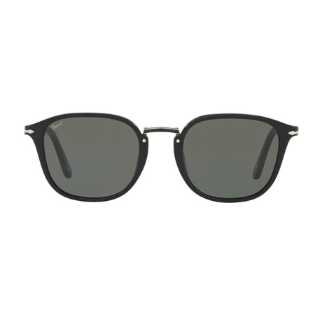 Rectangle Combo Evolution Sunglasses // Black + Gray