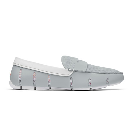 Penny Loafer // Alloy + White (US: 7)