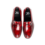 Uliassi Penny Loafer // Polished Red (Euro: 45)