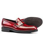 Uliassi Penny Loafer // Polished Red (Euro: 45)