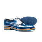 Pertini Plain Toe Derby // Blue (Euro: 46)