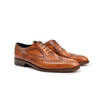 Fred Wingtip Oxford // Tan (Euro: 43)