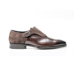 Augusto Exclusive Buckle Loafer // Brown (Euro: 48)