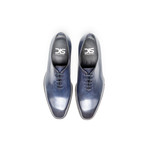 Cesare Exclusive Oxford Plain // Blue (Euro: 48)
