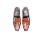 Nerone Exclusive Fringe Loafer // Brown (Euro: 45)