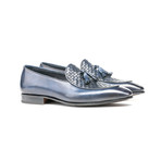 Claudio Exclusive Tassel Loafer // Blue (Euro: 41)