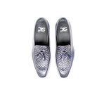 Claudio Exclusive Tassel Loafer // Blue (Euro: 41)