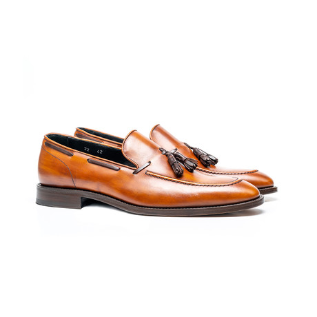 Romeo Tassel Loafer // Tan (Euro: 40)