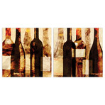 Smokey Wine // Frameless Printed Tempered Art Glass (Smokey Wine 3 Only)