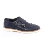 Ahmet Casual Dress Shoes // Navy (Euro: 39)