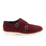 Eyemen Casual Dress Shoes // Burgundy (Euro: 39)
