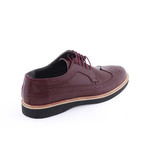 Mirac Casual Dress Shoes // Burgundy (Euro: 39)