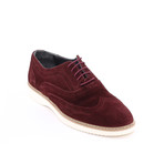 Aagha Casual Dress Shoes // Burgundy (Euro: 39)