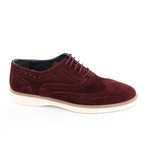 Aagha Casual Dress Shoes // Burgundy (Euro: 39)