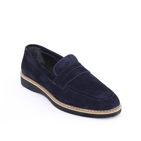 Asen Casual Dress Shoes // Navy (Euro: 39)