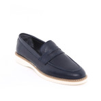 Baris Casual Dress Shoes // Navy (Euro: 39)