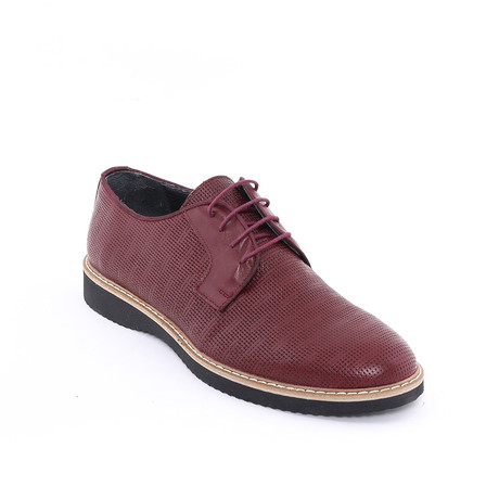 Eshaq Casual Dress Shoes // Burgundy (Euro: 39)