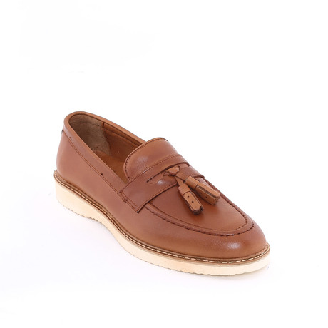 Guney Casual Dress Shoes // Tobacco (Euro: 39)