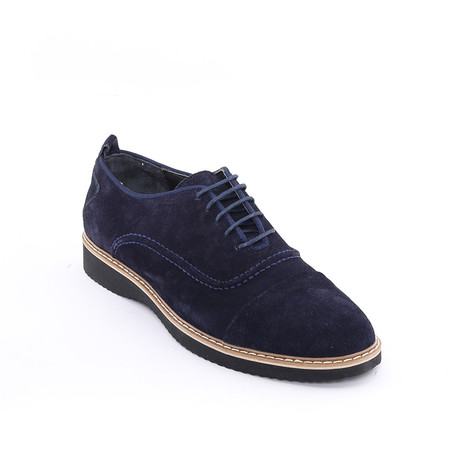 Hakan Casual Dress Shoes // Navy (Euro: 39)