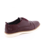 Nijaz Casual Dress Shoes // Burgundy (Euro: 39)