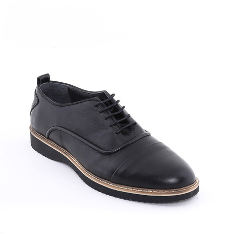 Okan Casual Dress Shoes // Black (Euro: 39)