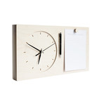 Wall Clock + Notebook
