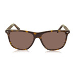 Zegna // Men's Classic Sunglasses // Tortoise + Brown