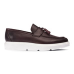 Chaim Loafer Moccasin Shoes // Claret Red (Euro: 42)