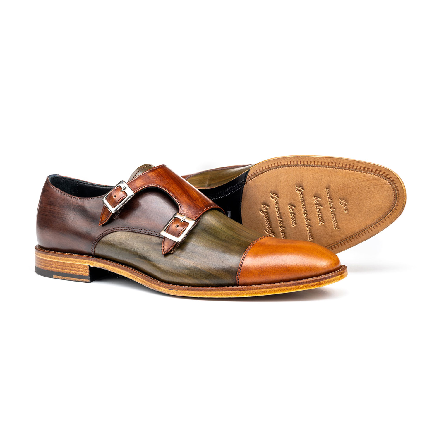 D'Annunzio Double Buckle // Multicolor (Euro: 42) - DIS Shoes - Touch ...