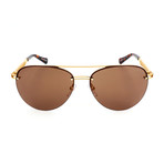 Grid TL603 S02 Sunglasses // Gold