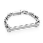 Lockdown Bracelet // Stainless Steel (7"L)