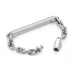 Lockdown Bracelet // Stainless Steel (7"L)