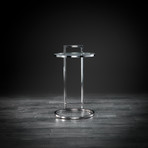 Valo End Table // Silver