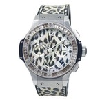 Hublot Big Bang Snow Leopard Chronograph Automatic // 341.SX.7717.NR.1977 // Pre-Owned