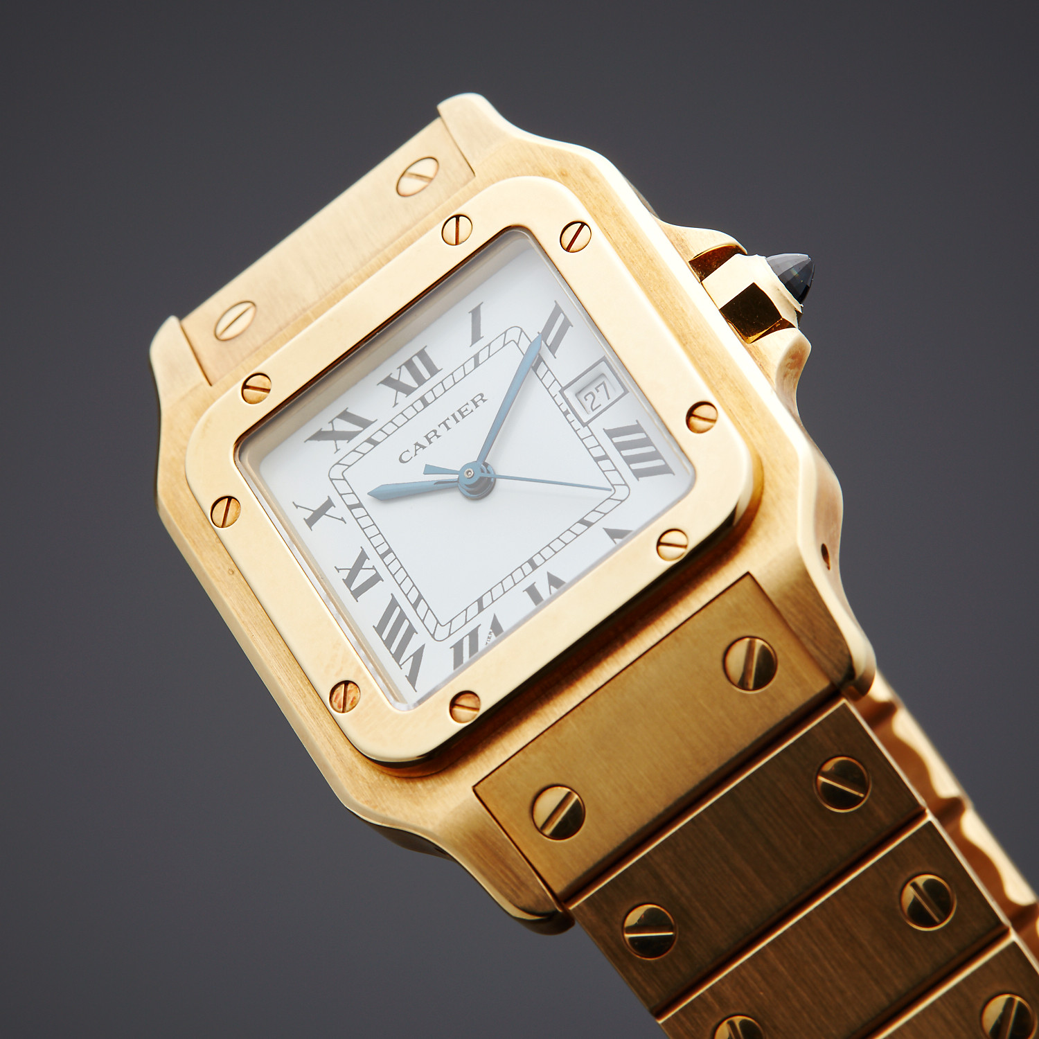 Cartier Santos Automatic // Pre-Owned - Sensational Timepieces - Touch ...