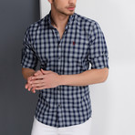 G652 Button-Up Shirt // Dark Blue (L)