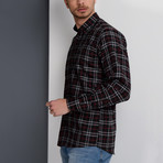 Theon Button-Up Shirt // Black (Medium)