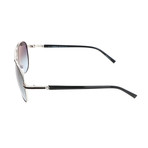MB702S 02B Sunglasses // Matte Black