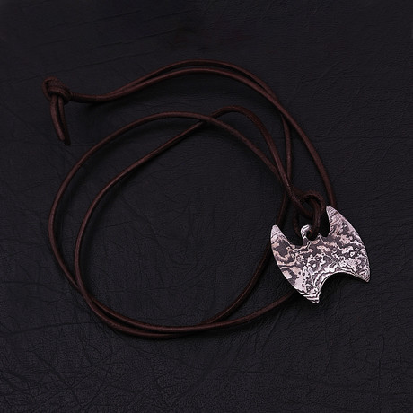 Damascus Bat Pendant // 1998