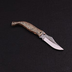 Handmade D2 Liner Lock Folding Knife