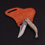 Handmade D2 Liner Lock Folding Knife