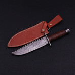 Damascus Bowie Knife // BK0167