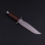 Damascus Bowie Knife // BK0167