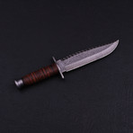 Damascus Bowie Knife // BK0167