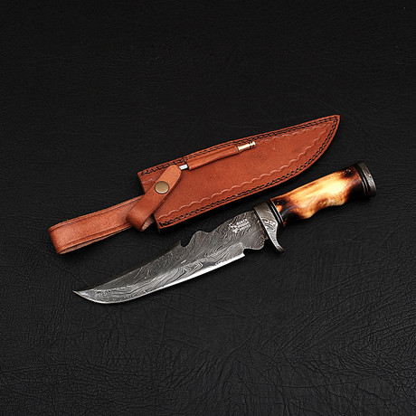 Damascus Bowie Knife // BK0208