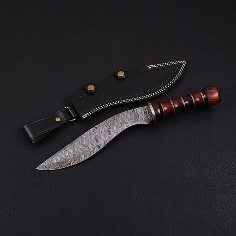 Damascus Kukri Knife // BK0275