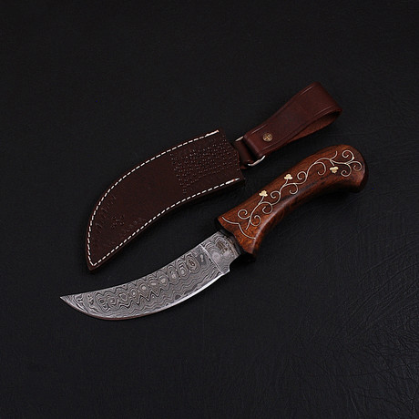 Damascus Hunting Knife // HK0296